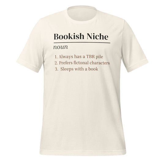 Bookish Niche Always Has TBR Pile Graphic Tee
