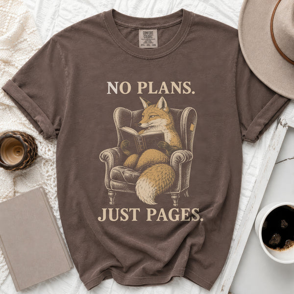 No Plans Fox Tee in Espresso
