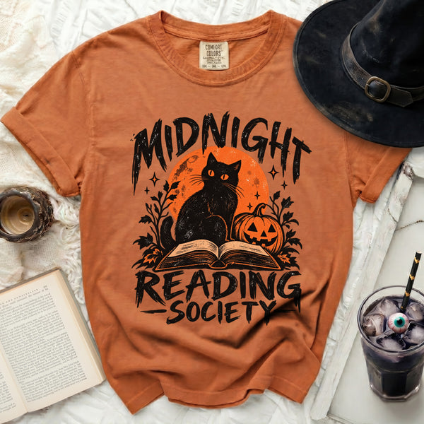 Midnight Reading Society Tee in Yam