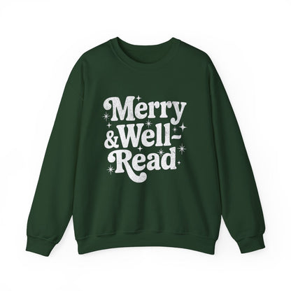 Merry and Well Read Festive Sweatshirt Product
