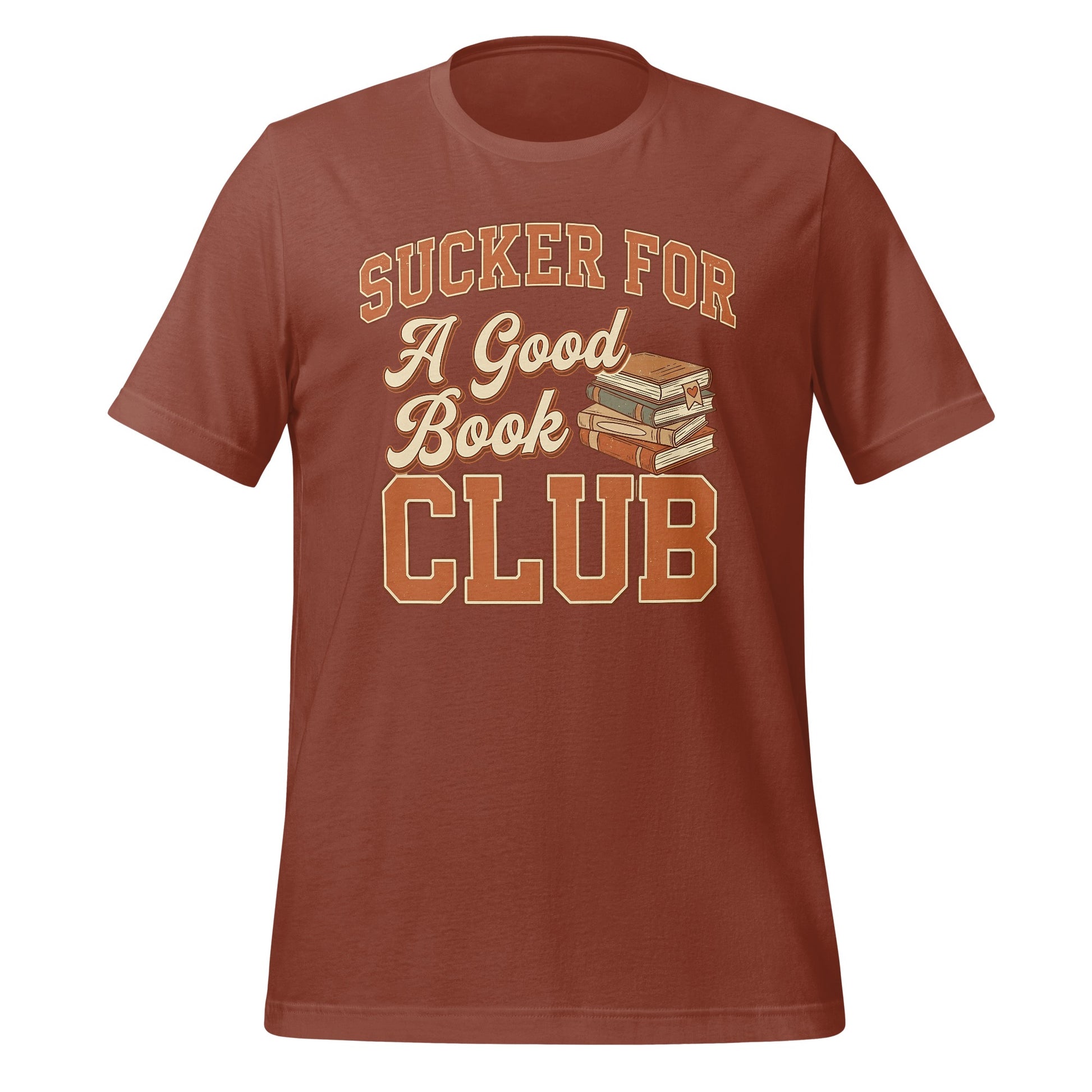 Sucker for a Good Book Club Graphic T-shirt