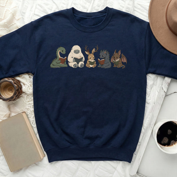 Enchanted Readers Sweatshirt in Navy