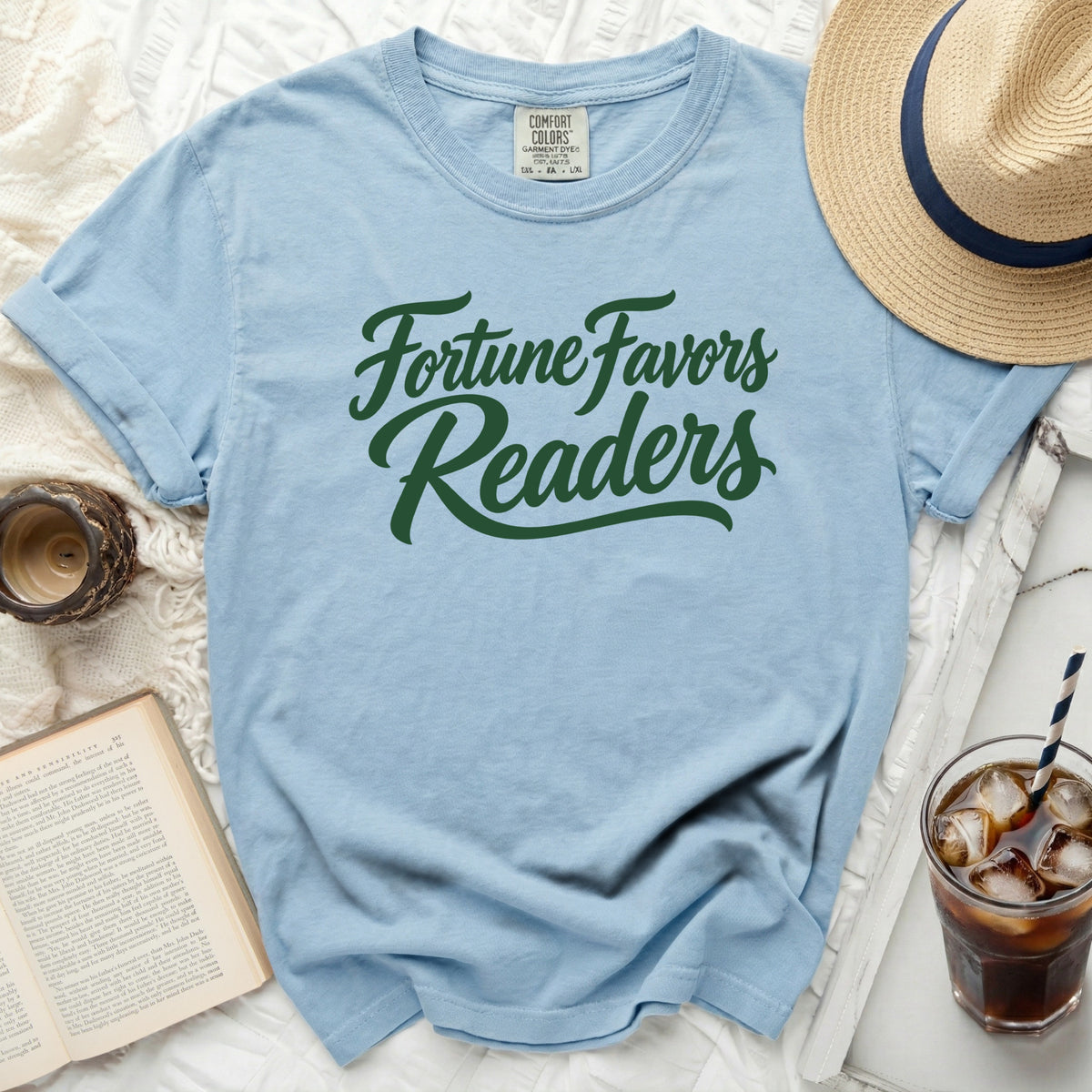 Fortune Favors Readers Tee