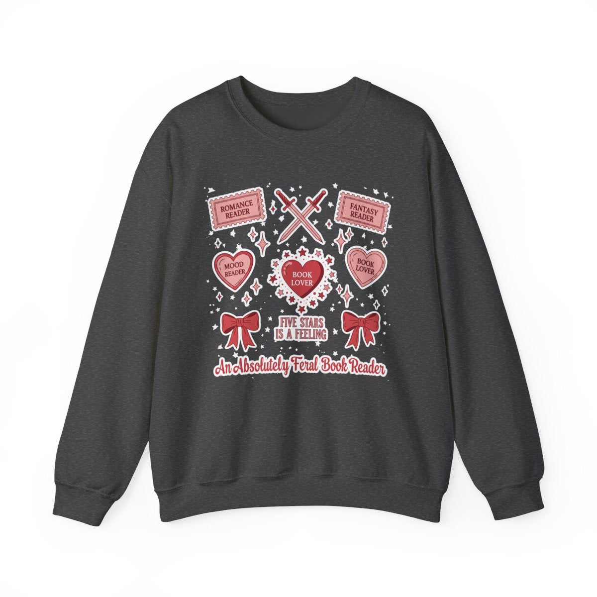 Romance Reader Five Stars Is A Feeling Sweatshirt