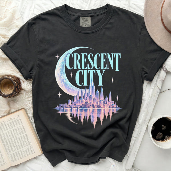 Crescent City Skyline Tee in Black