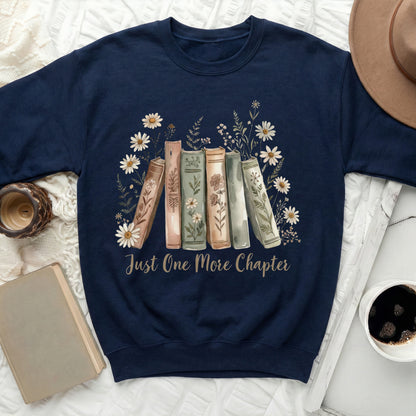 Just One More Chapter Cozy Reading Sweatshirt
