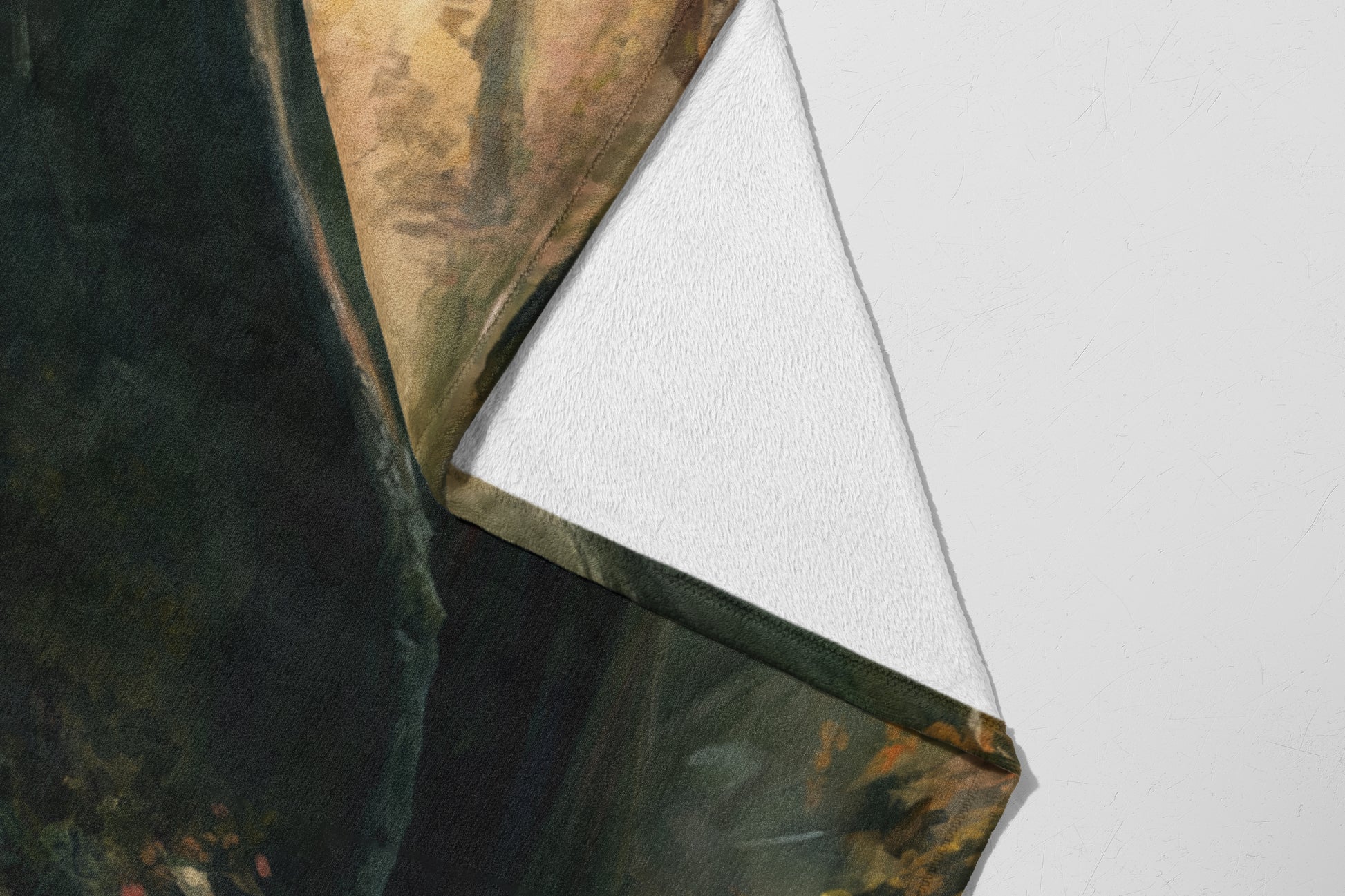 Abstract Artistic Design Tapestry with White Backing