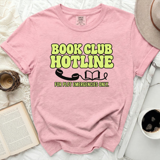 Book Club Hotline Tee