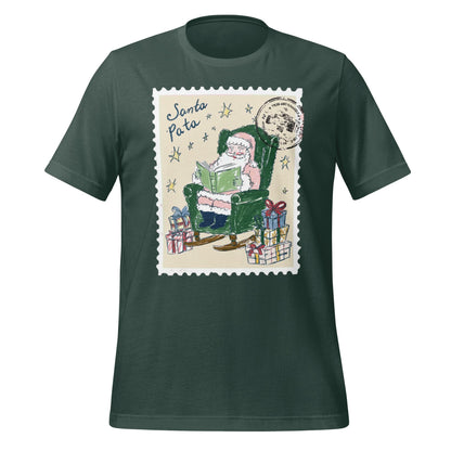 Santa Pota Stamp Design Christmas T-shirt