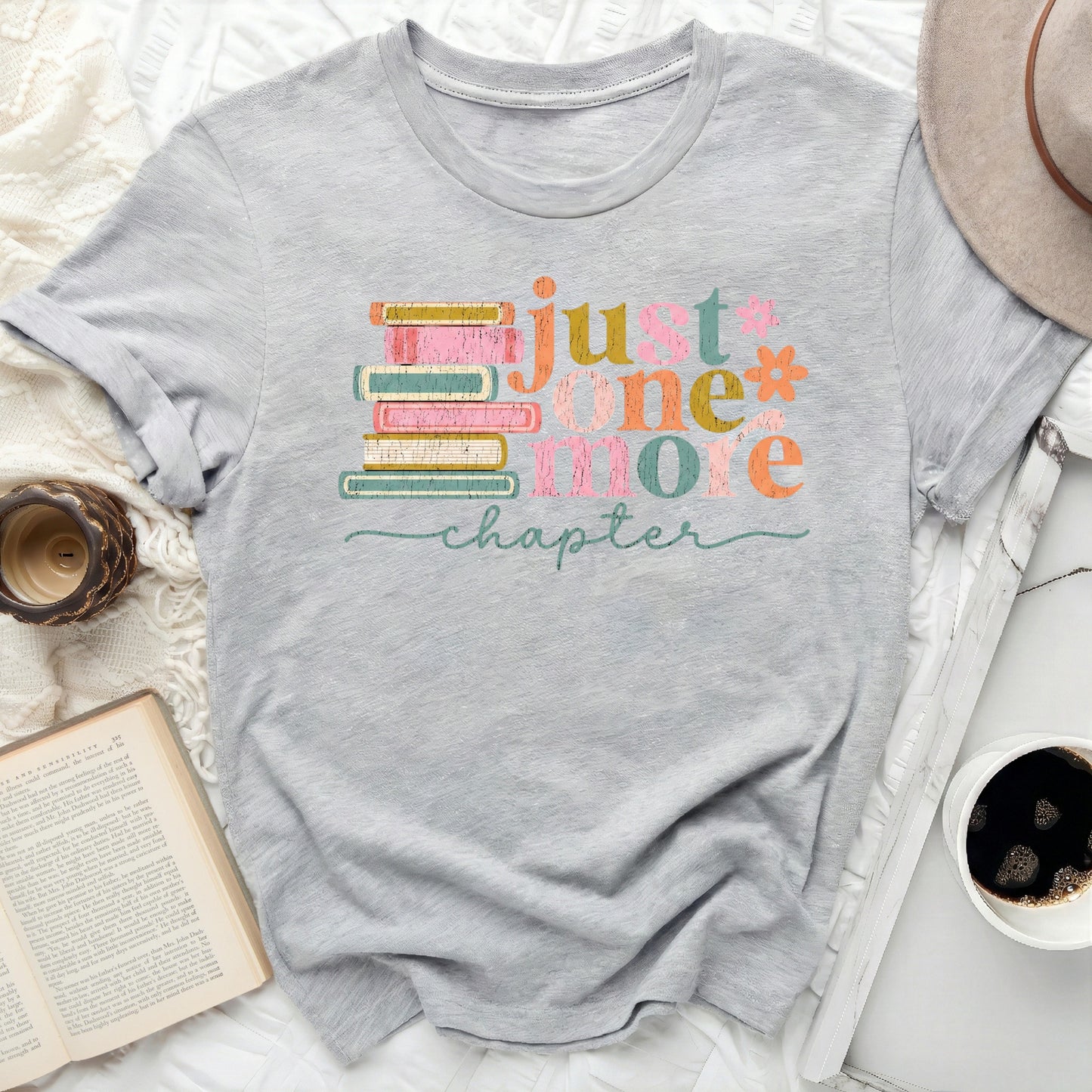 Just One More Chapter Book Lover T-Shirt