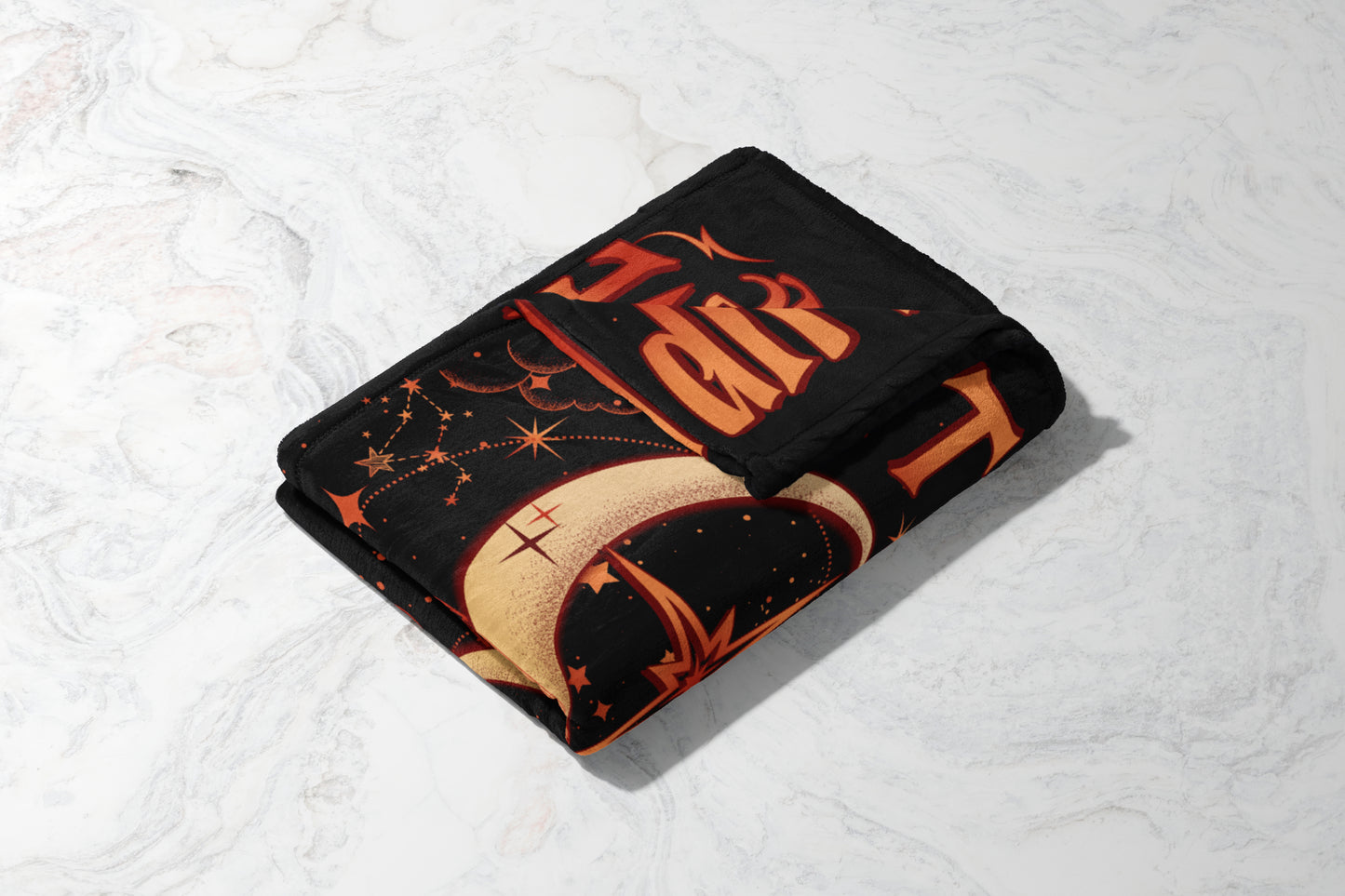 Stunning Celestial Patterned Blanket for Cozy Nights