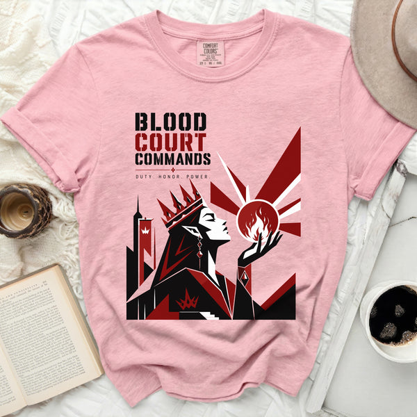 Blood Court Sovereign Tee in Blossom