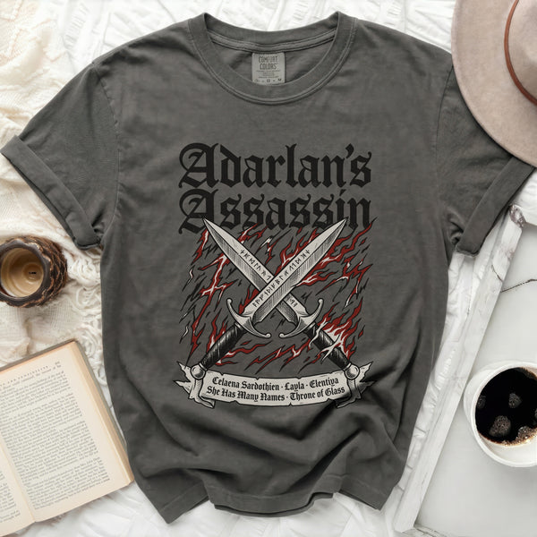 Adarlan's Assassin Tee in Pepper