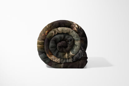 Cozy Artistic Design Throw Blanket for Home Decor