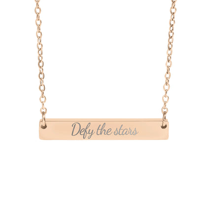 Defy the Stars Necklace - MagicMerchEmporium