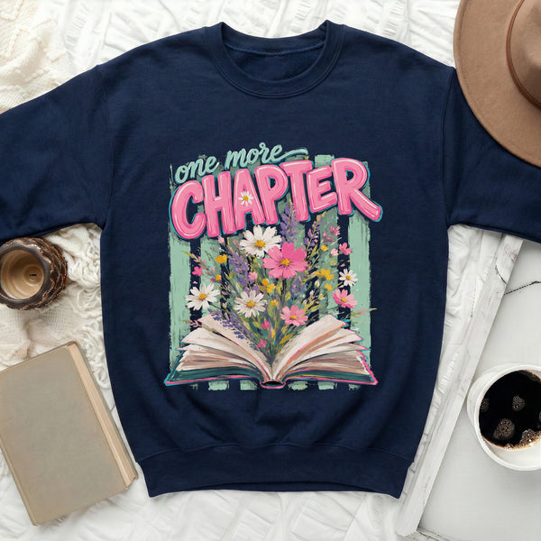 One More Chapter Sweatshirt in Navy