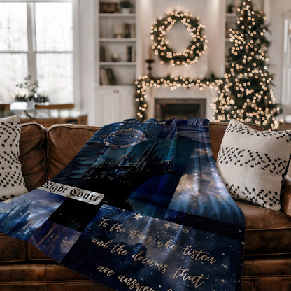 Magical Night Court Blanket for Cozy Evenings