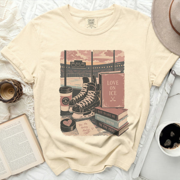 You. Me. Hockey. Always. Tee in Ivory