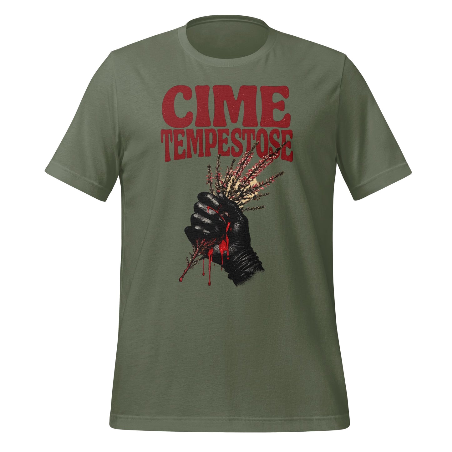 Cime Tempestose Graphic Tee with Dramatic Design