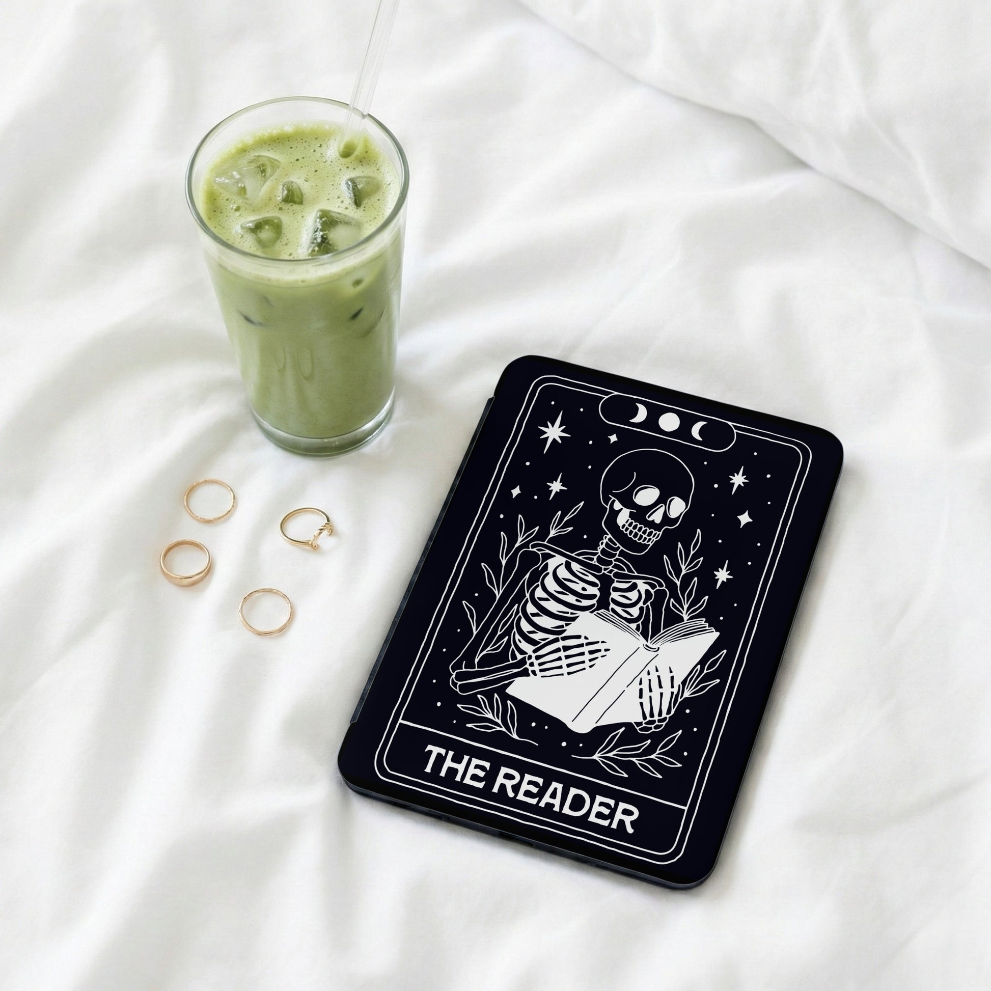 Mystical Skeleton Reader Tablet Cover Celestial Product Type