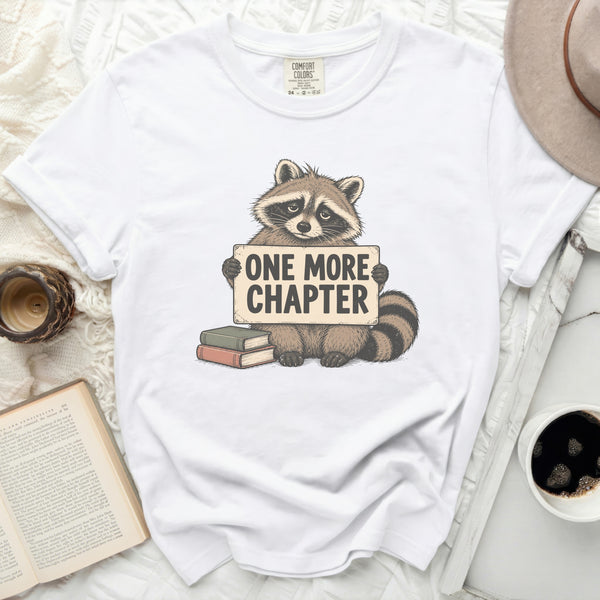 One More Chapter Tee in White