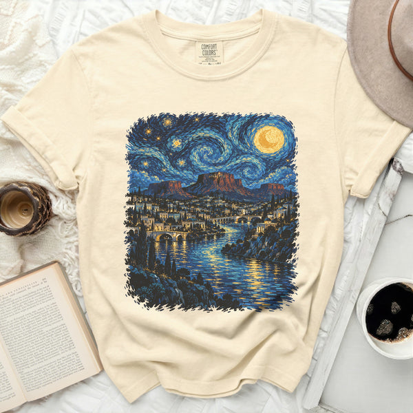 Starry Velaris Tee in Ivory