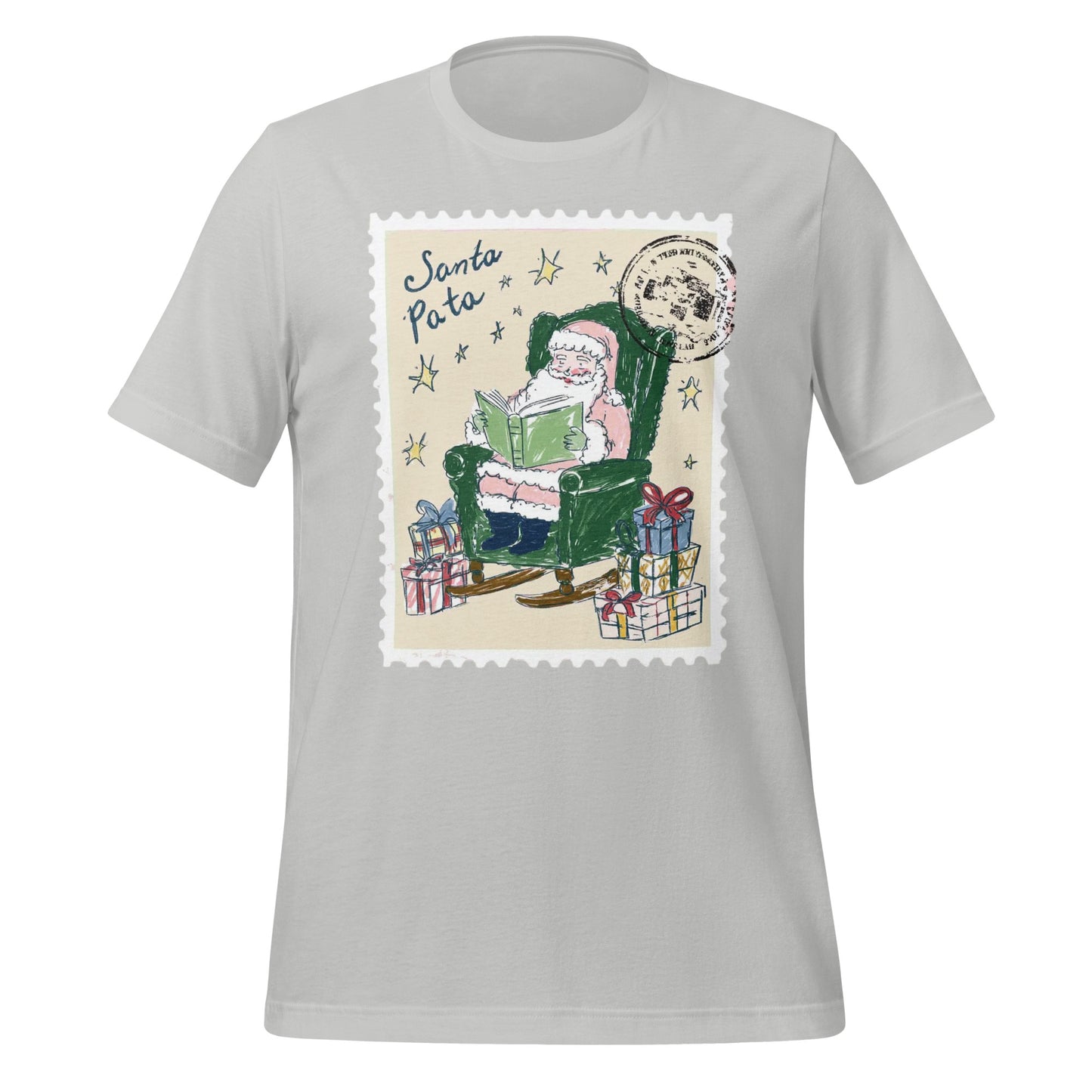 Santa Pota Santa with Gifts Christmas T-shirt