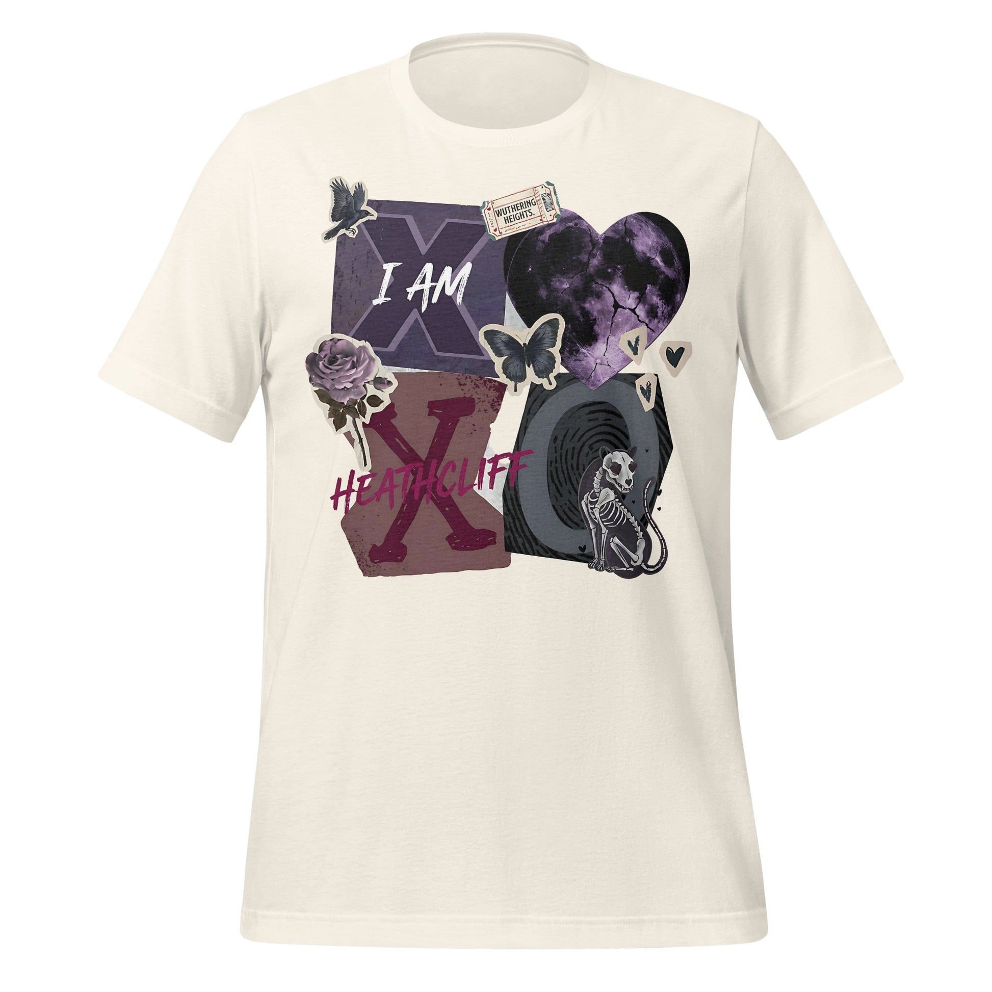 I Am Heathcliff Wuthering Heights Graphic Tee