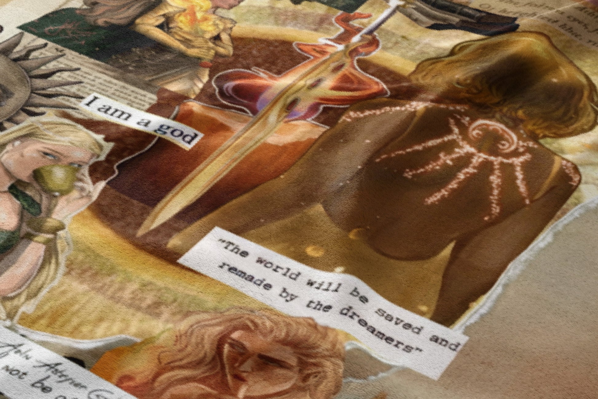 Dreamers Save and Remake the World Art Print