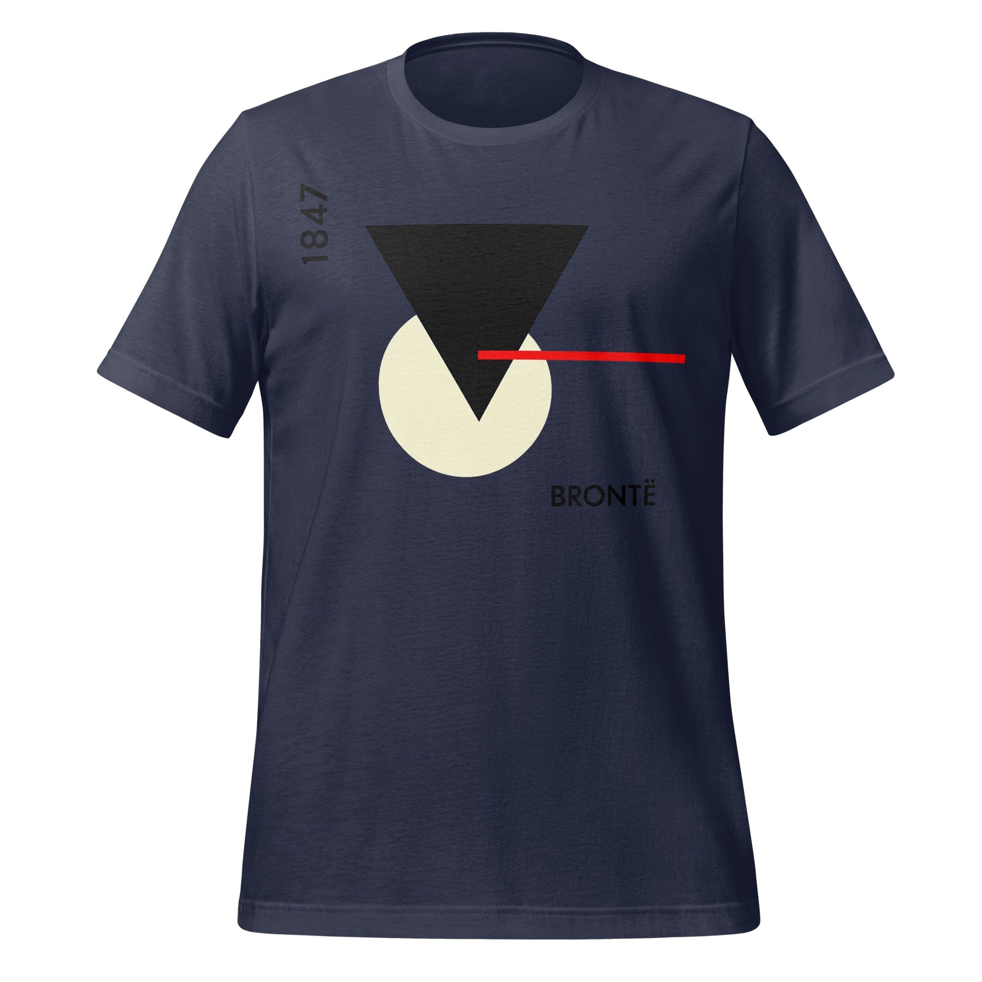 Modern Geometric Brontë Design Graphic T-shirt
