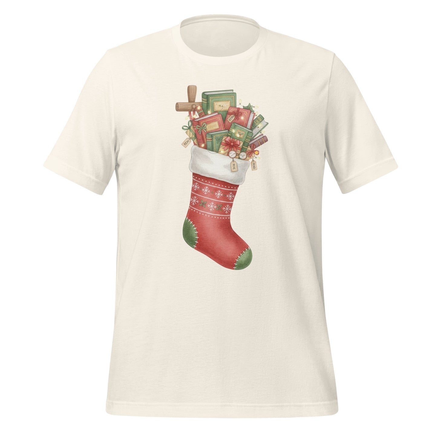 Christmas Stocking Filled with Gifts T-shirt