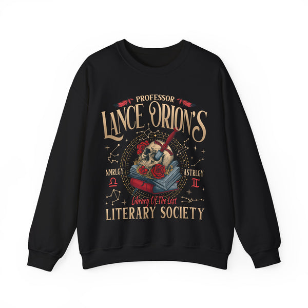Lance Orion Literary Sweater in Black