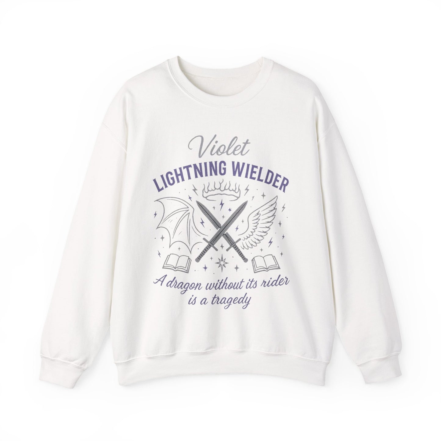 Violet Lightning Wielder Sweatshirt