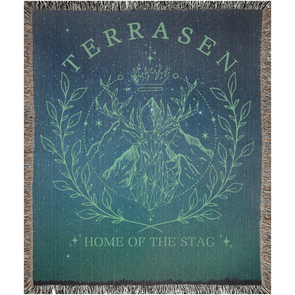 🦌 Terrasen - Home of the Stag Blanket 🦌