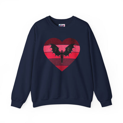 Bat Boys Valentine's Day Sweatshirt