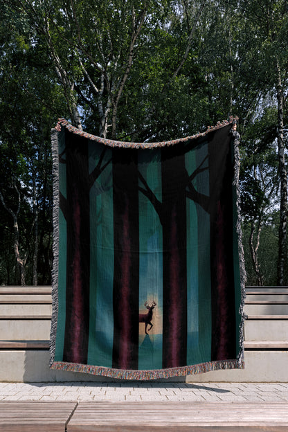 The Assassin's Blade Woven Blanket - MagicMerchEmporium