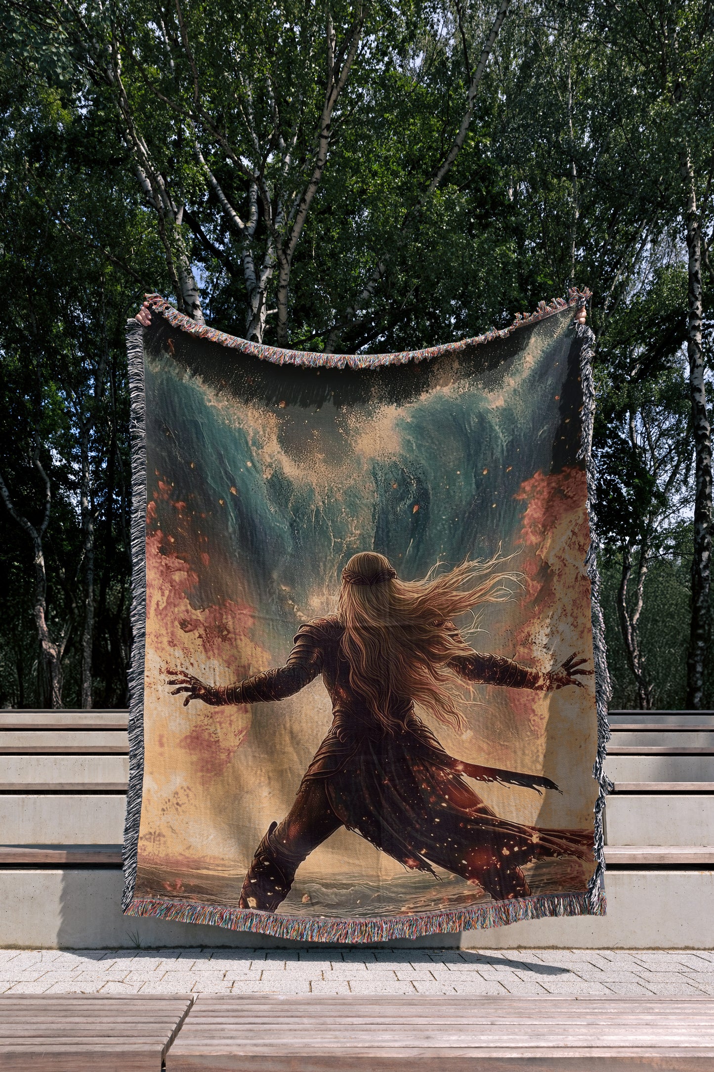 Bookish Aelin Throne of Glass Blanket
