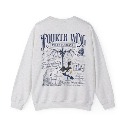 "Fourth Wing - Rider's Quadrant Sweatshirt - MagicMerchEmporium