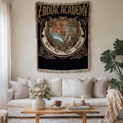 Zodiac Academy Woven Blanket
