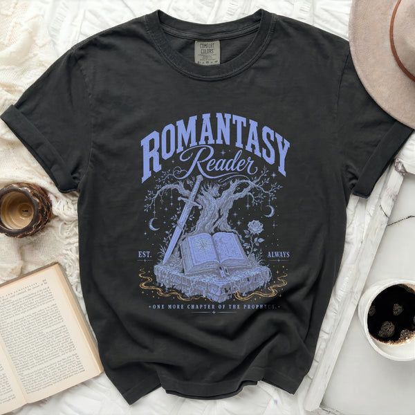 Mystic Romantasy Reader Tee in Black