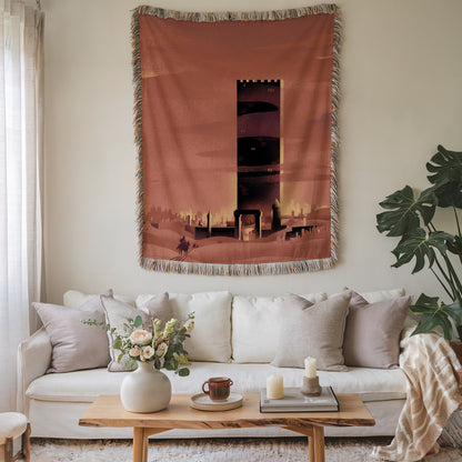 Tower of Dawn Woven Blanket