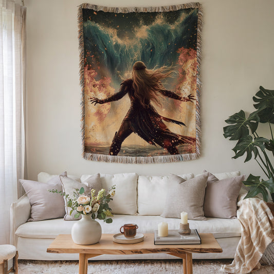 Bookish Aelin Throne of Glass Blanket