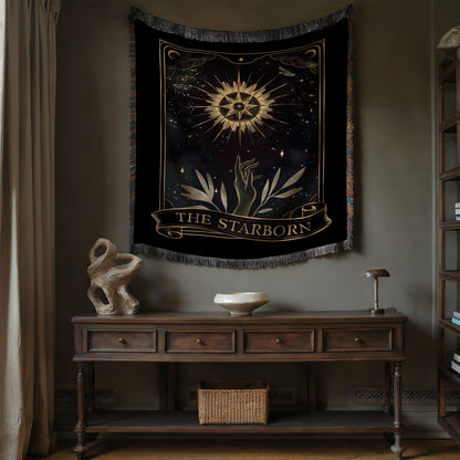 The Starborn Celestial Woven Blanket