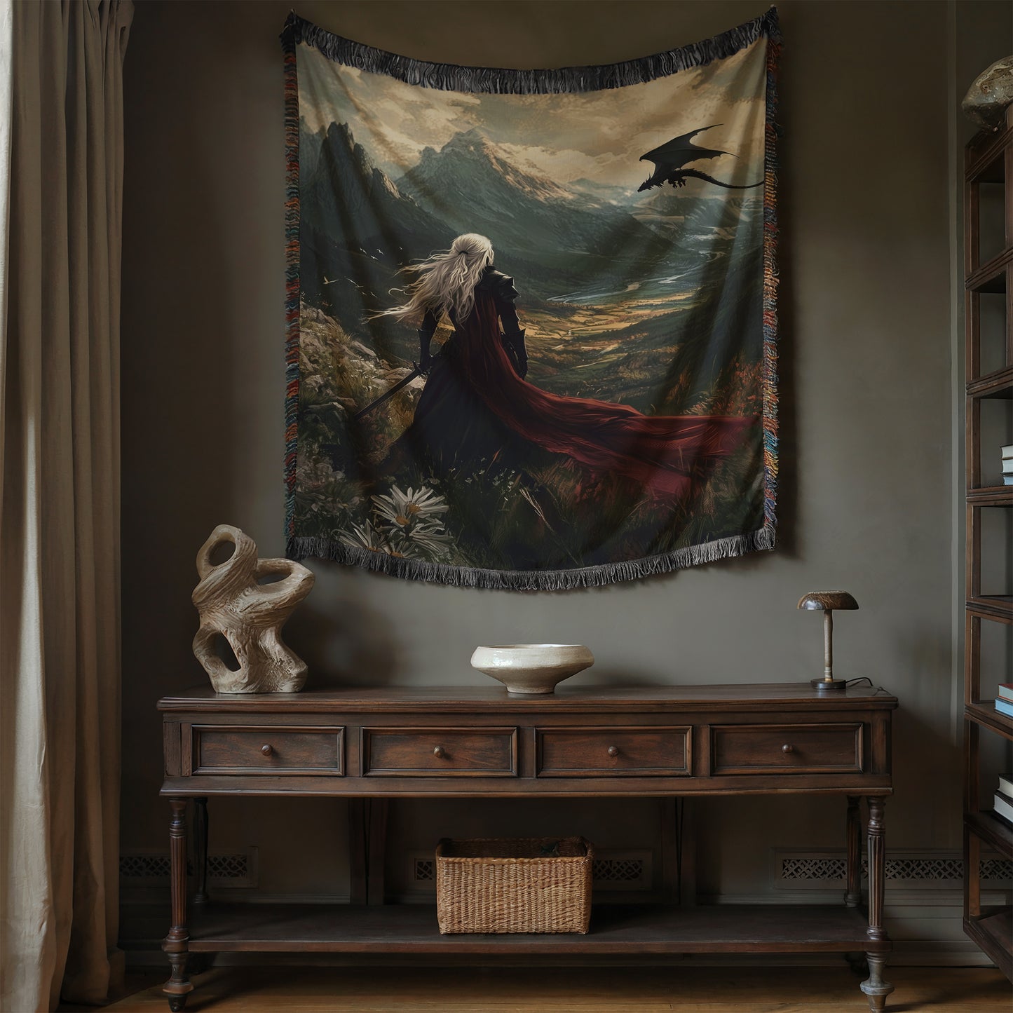 Abraxos & Manon Inspired Bookish Blanket