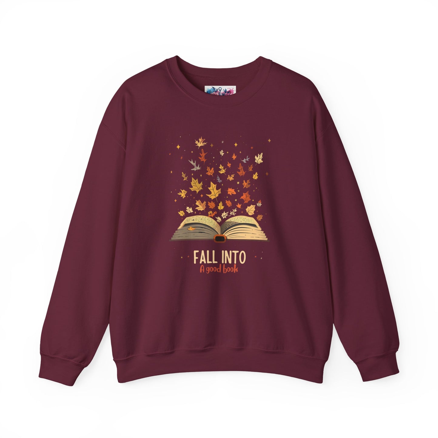 Fall Into A Good Book Sweatshirt - MagicMerchEmporium
