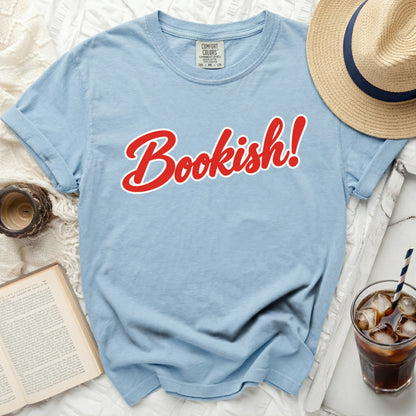 Bookish Retro Script Tee