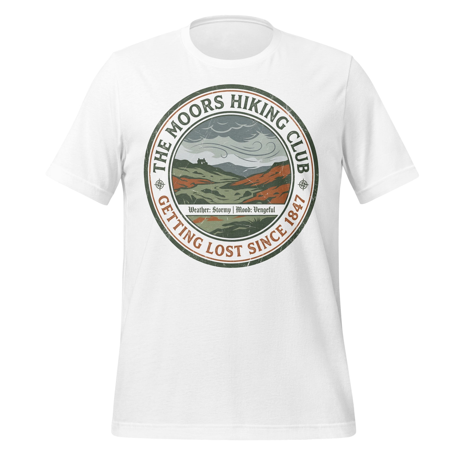 The Moors Hiking Club Getting Lost Since 1847 T-Shirt