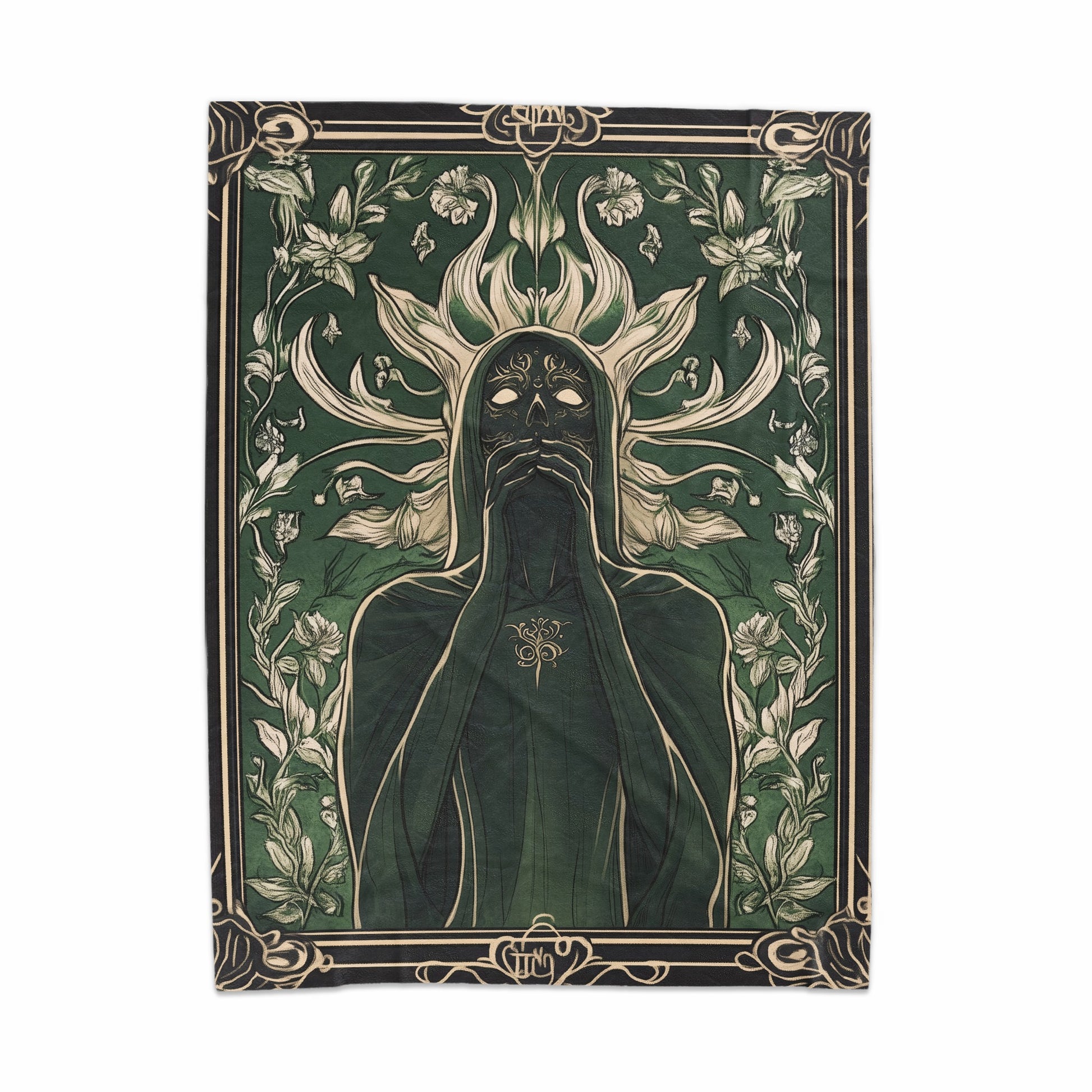 Mystical Floral Pattern Art Design Wall Hanging