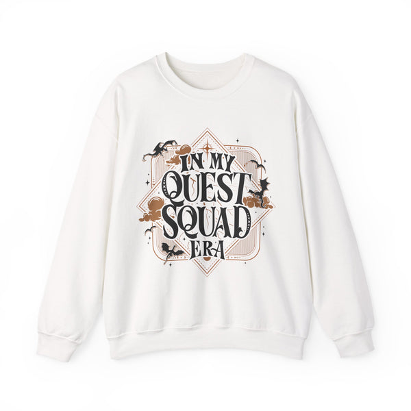 In My Quest Squad Era Sweatshirt in White