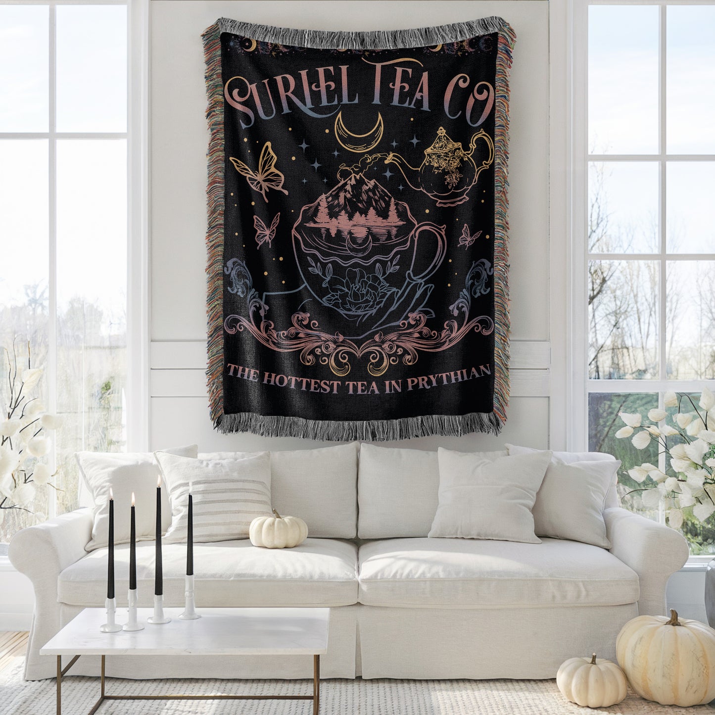 Suriel Tea Co. Woven Blanket